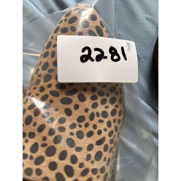 Catherine Malandrino Womens Leopard Print Flats Size 7.5 - Picture 7 of 7